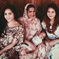 Nagita Slavina Berlebaran Bersama Keluarga