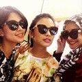 Pica Priscilla Bersama Chelsea Olivia dan Zaskia Sungkar