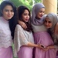 Shireen dan Zaskia Bersama Sepupu Mereka
