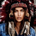 Irina Shayk di Majalah Vogue Brasil Edisi Agustus 2014