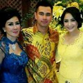 Raffi Ahmad dan Nagita Slavina Bersama Amy Qanita