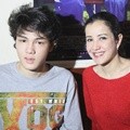 Shawn Adrian dan Andi Soraya di Halal Bihalal Tim Produksi 'Hijabers in Love'