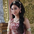 Claudia Lamanna Saat Proses Syuting Serial 'Ksatria Pandawa 5'