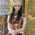 Tiffany Jane Saat Proses Syuting Serial 'Ksatria Pandawa 5'