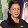 Donna Agnesia di Konferensi Pers Football New Season Kick Off
