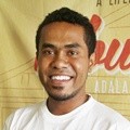 Jimmy Kobogau Saat Jumpa Pers Perilisan Film Tabula Rasa
