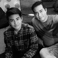 Adjie Pangestu Bersama Rafi Pangestu Anaknya