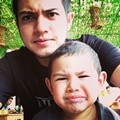 Rifky Balweel Bersama Anaknya