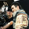 Choi Siwon Saat Syuting Film 'Dragon Blade'