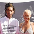 Wiz Khalifa dan Amber Rose di Red Carpet MTV Video Music Awards 2014