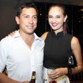 Warren Conrad dan Marissa Nasution di Grand Opening Momo Restaurant & Bar