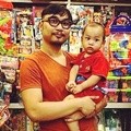 Adhitia Sofyan Bersama Putranya