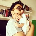 Adhitia Sofyan Bersama Putranya