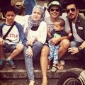 Eddy Brokoli dan Keluarga Bersama David Naif