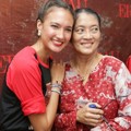 Nadine Chandrawinata dan Jajang C. Noer di Jumpa Pers Film 'Erau Kota Raja'