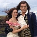 Kaya Scodelario dan Pierce Brosnan di Lokasi Syuting 'The Moon and the Sun'