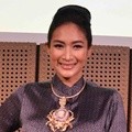 Happy Salma di Pembukaan Pameran Tulola Jewelry