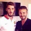 David de Gea Bersama David Beckham