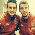 Koke Bersama David de Gea