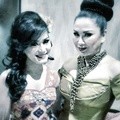 Tamara Geraldine bersama Titi DJ