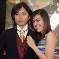 Alex Rudiart dan Novita Dewi di Rumah Mode Brutus