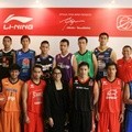Oscar Lawalata di Launching Desain Jersey Tim NBL Indonesia
