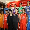 Oscar Lawalata di Launching Desain Jersey Tim NBL Indonesia