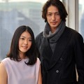 Ueno Juri dan Tamaki Hiroshi Saat Pemotretan di Korea Selatan