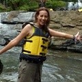 Fiona Callaghan Saat Berada di Curug Dendeng