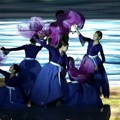 Aksi Penari Tradisional di Pembukaan Asian Games Incheon 2014