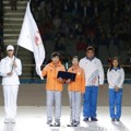 Pembacaan Sumpah Asian Games Incheon 2014 dari Perwakilan Wasit