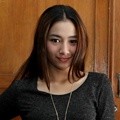 Adzana Bing Slamet di Syukuran Film 'Gue Bukan Poconggg'