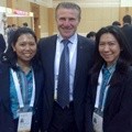 Yayuk Basuki Bersama Sergey Bubka dan Susi Susanti