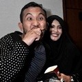 Caisar dan Indadari Hadiri Gala Premier 'Haji Backpacker'