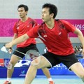 Mohammad Ahsan/Hendra Setiawan Saat Berlaga di Final Ganda Putra Asian Games 2014