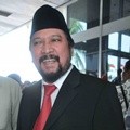 Jamal Mirdad di Hari Pelantikan Anggota DPR Periode 2014-2019