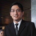 Lucky Hakim di Hari Pelantikan Anggota DPR Periode 2014-2019