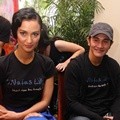 Atiqah dan Vino Bastian Saat Press Screening Film '3 Nafas Likas'