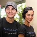 Vino Bastian dan Atiqah Saat Press Screening Film '3 Nafas Likas'