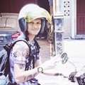 Syamsir Alam Rupanya Mencintai Vespa