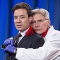 Harrison Ford Usai Menindik Telinga Jimmy Fallon