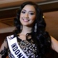 Elfin Pertiwi Rappa dalam Jumpa Pers yang Digelar Yayasan Putri Indonesia