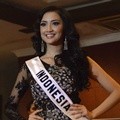 Elfin Pertiwi Rappa dalam Jumpa Pers yang Digelar Yayasan Putri Indonesia