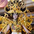 Elfin Pertiwi Rappa dalam Jumpa Pers yang Digelar Yayasan Putri Indonesia
