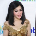 Syahrini Saat Ditemui di Belakang Panggung Acara 'Gemilang 12 Global TV'