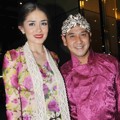 Yasmine Wildblood Hadir di Resepsi Pernikahan Raffi Ahmad dan Nagita Slavina