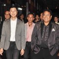 Johnson Yaptonaga dan Hotman Paris Hutapea di Resepsi Pernikahan Raffi Ahmad dan Nagita Slavina
