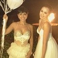 Julia Perez Berpose dengan Jessica Iskandar