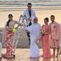 Raffi dan Nagita Menggelar Resepsi di Tepi Pantai