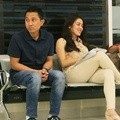 Lukman Sardi, Tiffany Orie, Indra Birowo dan Husein Alatas di Lokasi Syuting